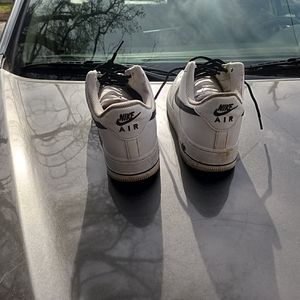 Nike Air Force 1 2020, Black/White, Size 9